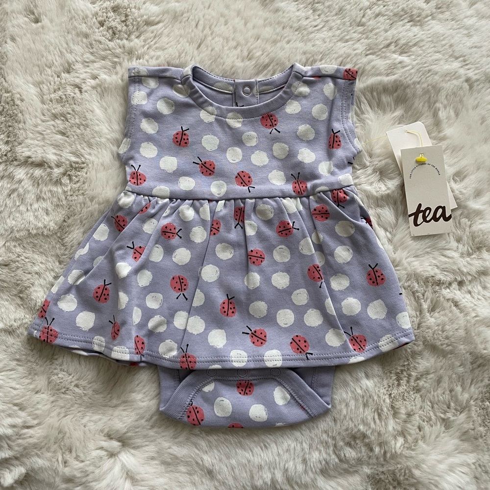 NWT Tea Collection Baby Ladybug Dress